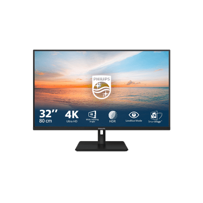 Monitor Philips 32E1N1800LA 31,5" VA 4K UHD.