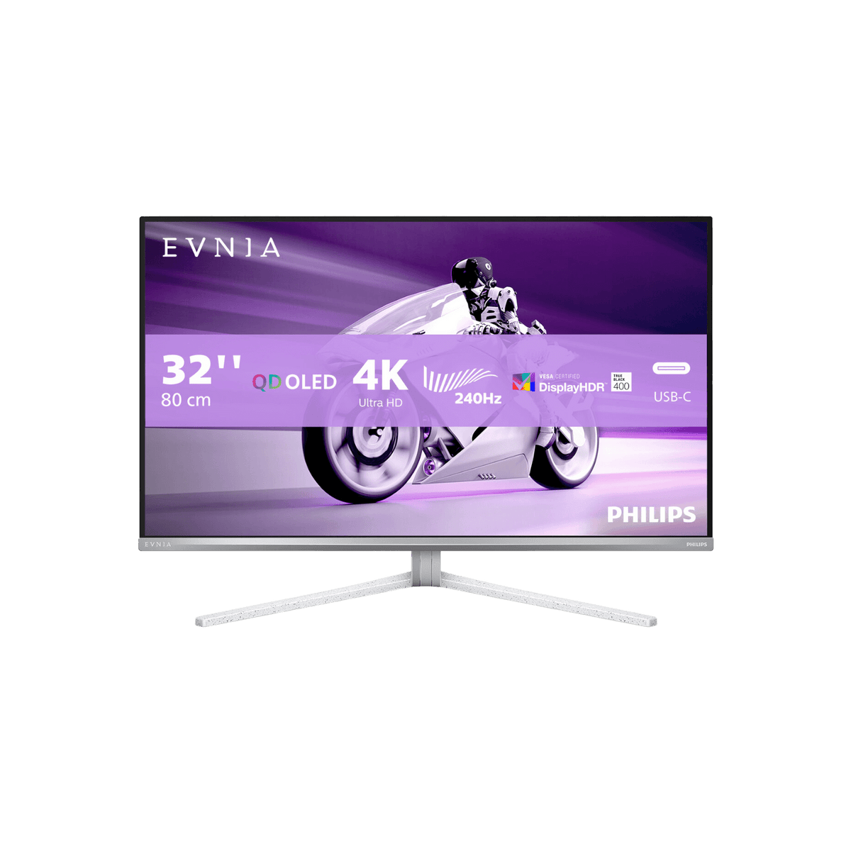 Monitor gamingowy Philips Evnia 32M2N8900 31,5" QD OLED 4K UHD.
