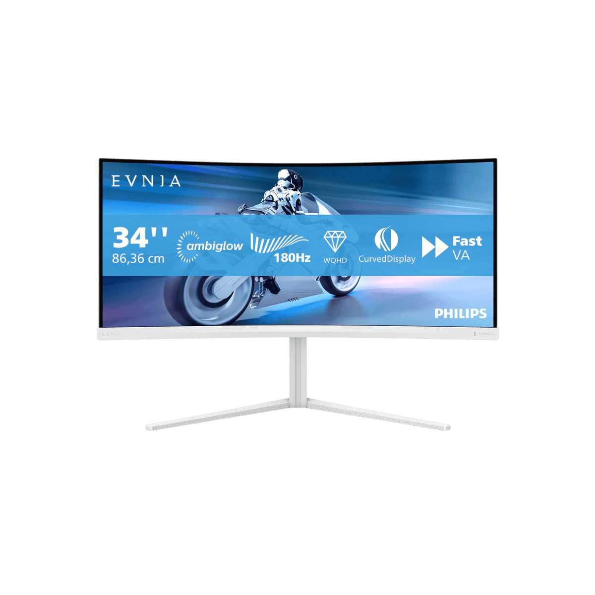 Monitor Philips Evnia 34M2C5501A 34" VA WQHD.
