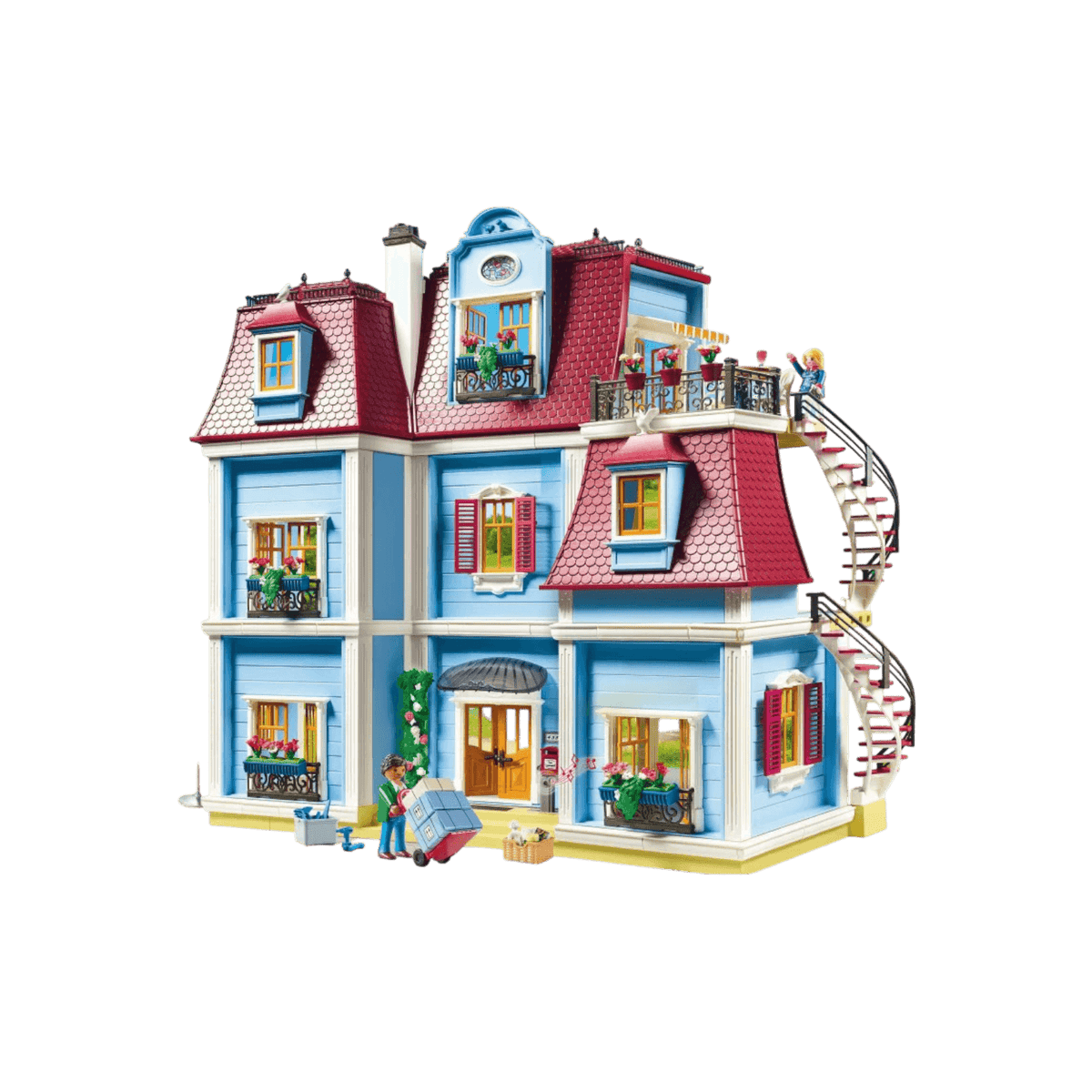 Playmobil Zestaw z figurkami Dollhouse 70205 Duży domek dla lalek.