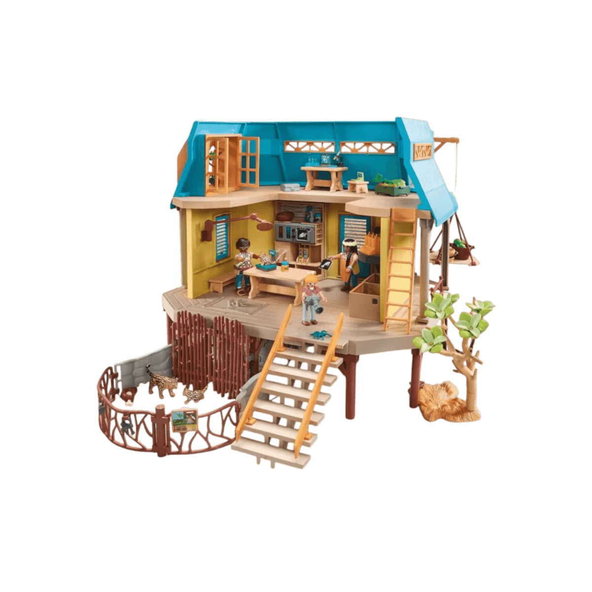 Playmobil Zestaw Wiltopia 71007 Wiltopia Ośrodek opieki nad zwierzętami.