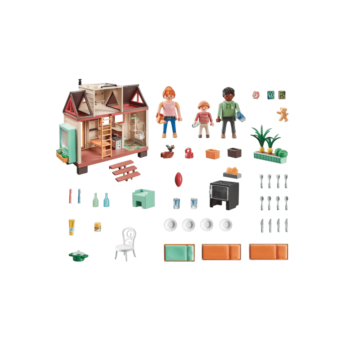 Playmobil Zestaw figurek my Life 71509 Tiny House.