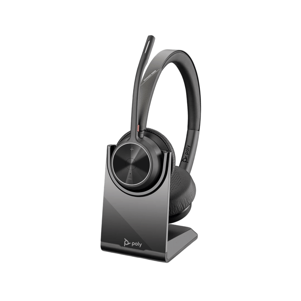 Słuchawki bezprzewodowe nauszne Poly Voyager 4320 USB-C BT700 Charge Stand.