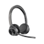 Słuchawki bezprzewodowe nauszne Poly Voyager 4320 USB-C BT700 Charge Stand.