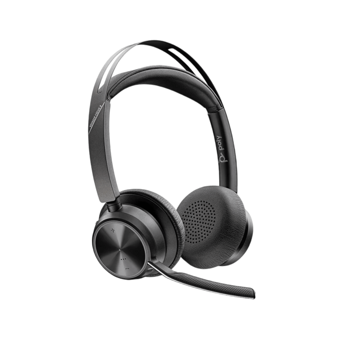 Słuchawki bezprzewodowe nauszne Poly Voyager Focus 2 MS USB-A.