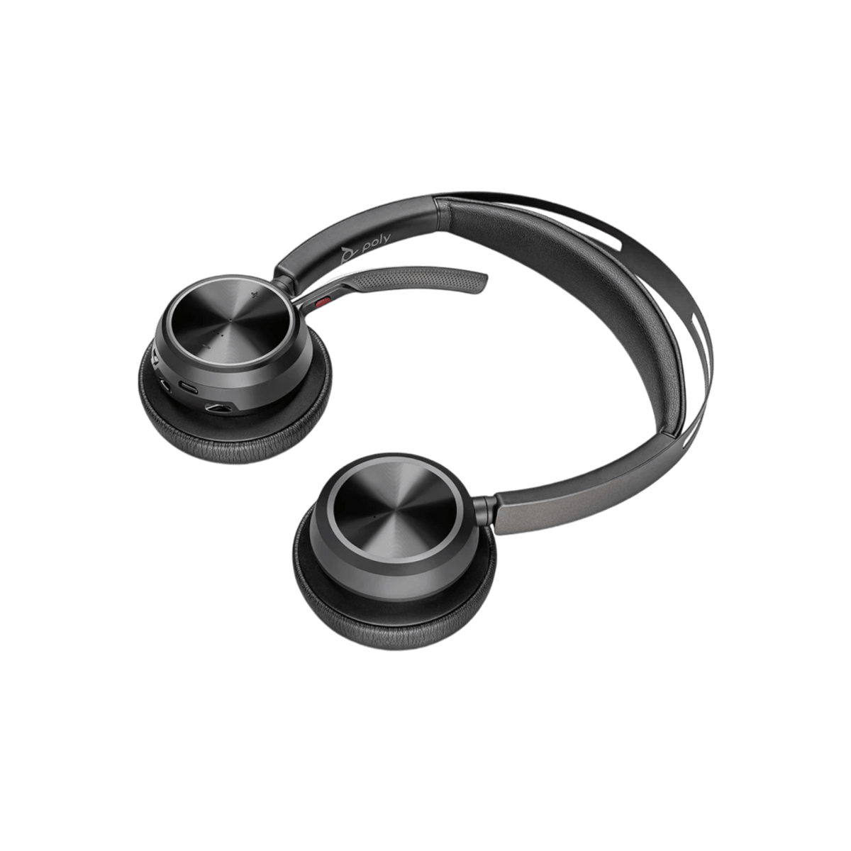 Słuchawki bezprzewodowe nauszne Poly Voyager Focus 2 MS USB-A.