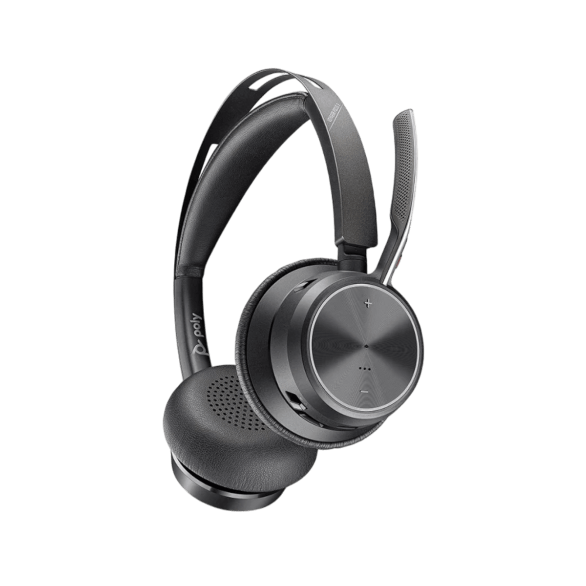 Słuchawki bezprzewodowe nauszne Poly Voyager Focus 2 USB-A.