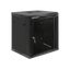 Szafa rack Qoltec 19" 12U 600x635x600mm wisząca Drzwi perforowane Czarny.