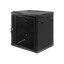 Szafa rack Qoltec 19" 12U 600x635x600mm wisząca Drzwi perforowane Czarny.