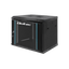 Szafa rack Qoltec 19" 9U 600x500x450mm wisząca Drzwi szklane Czarny.