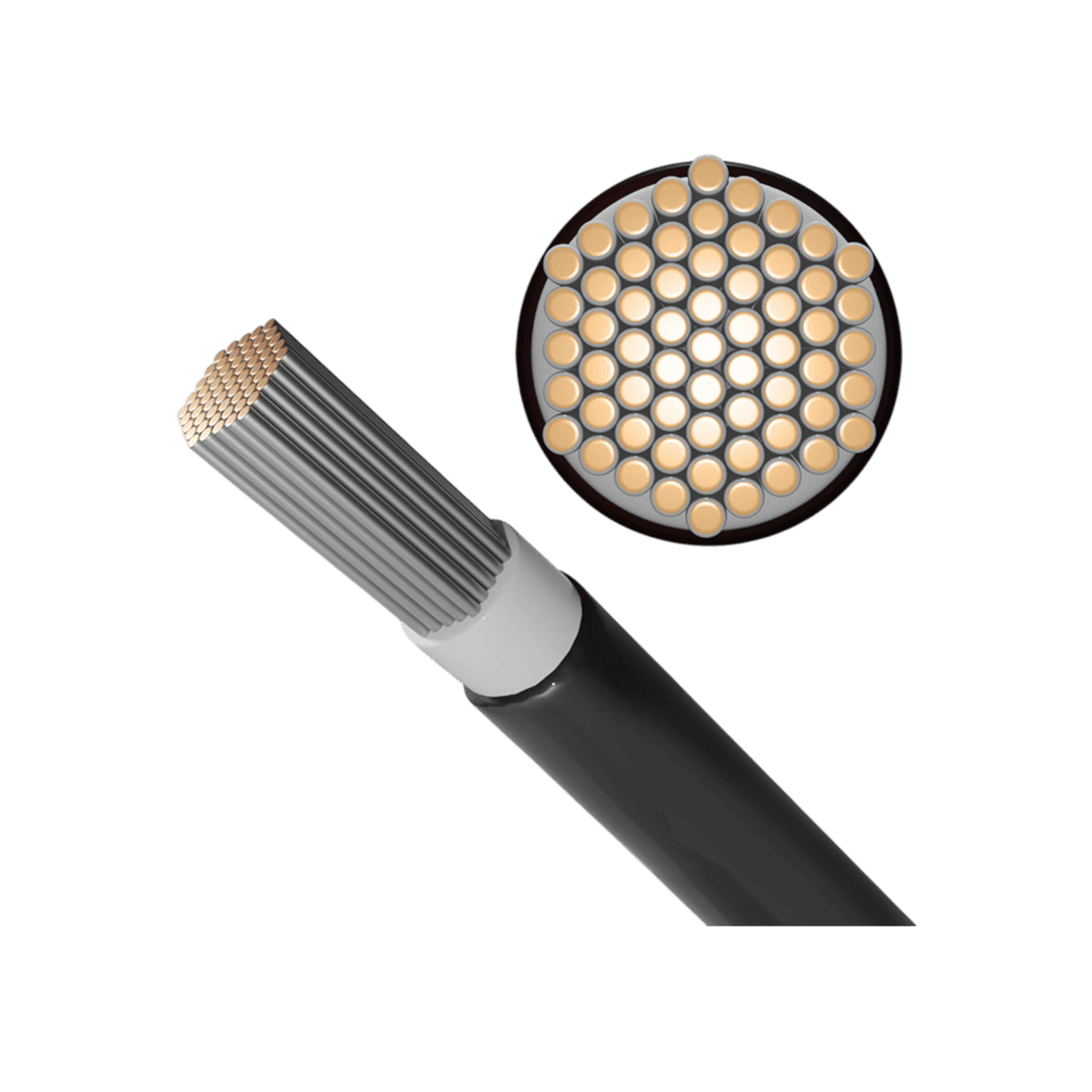Kabel solarny fotowoltaiczny Qoltec 53853 6mm2 100m Czarny.