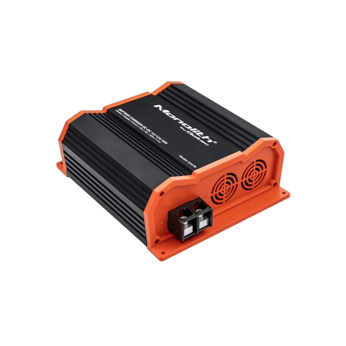 Ładowarka akumulatorów Qoltec Monolith 52479 DC-DC LiFePO4 AGM GEL 12V-12V 20A 250W.