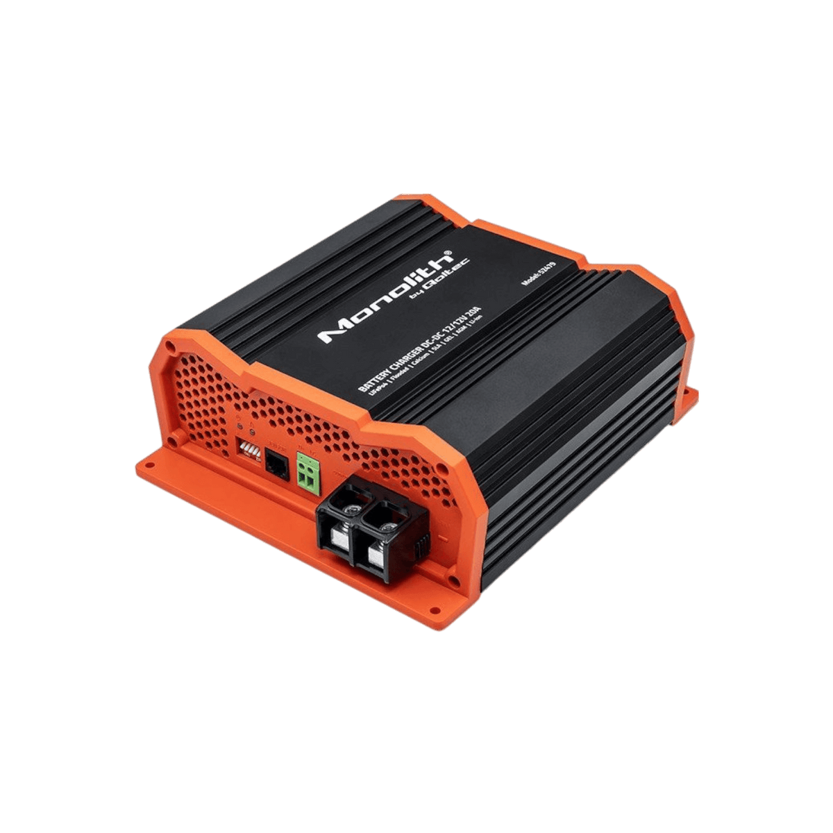 Ładowarka akumulatorów Qoltec Monolith 52479 DC-DC LiFePO4 AGM GEL 12V-12V 20A 250W.