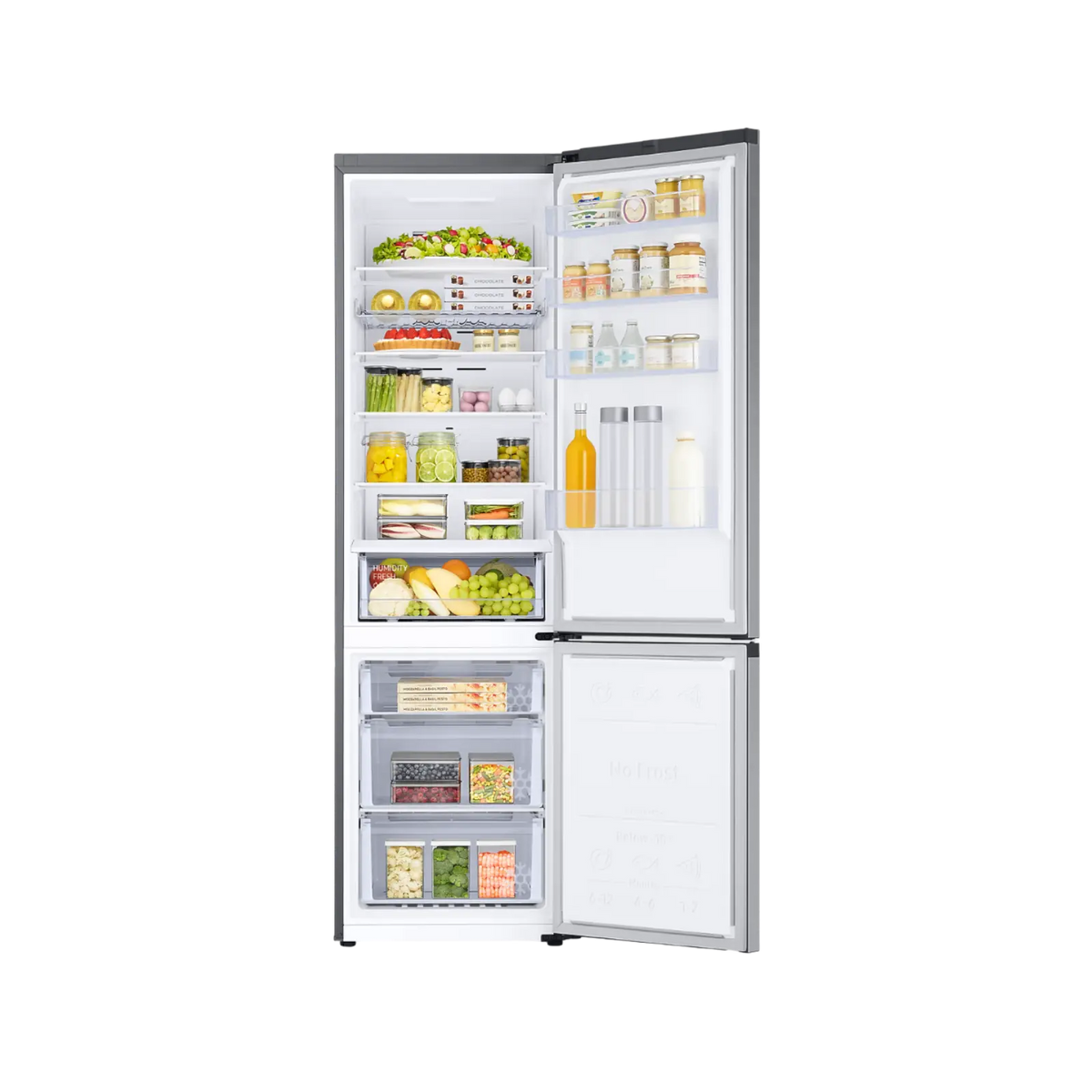 Lodówka wolnostojąca Samsung RB38C672ESA No Frost 203cm.