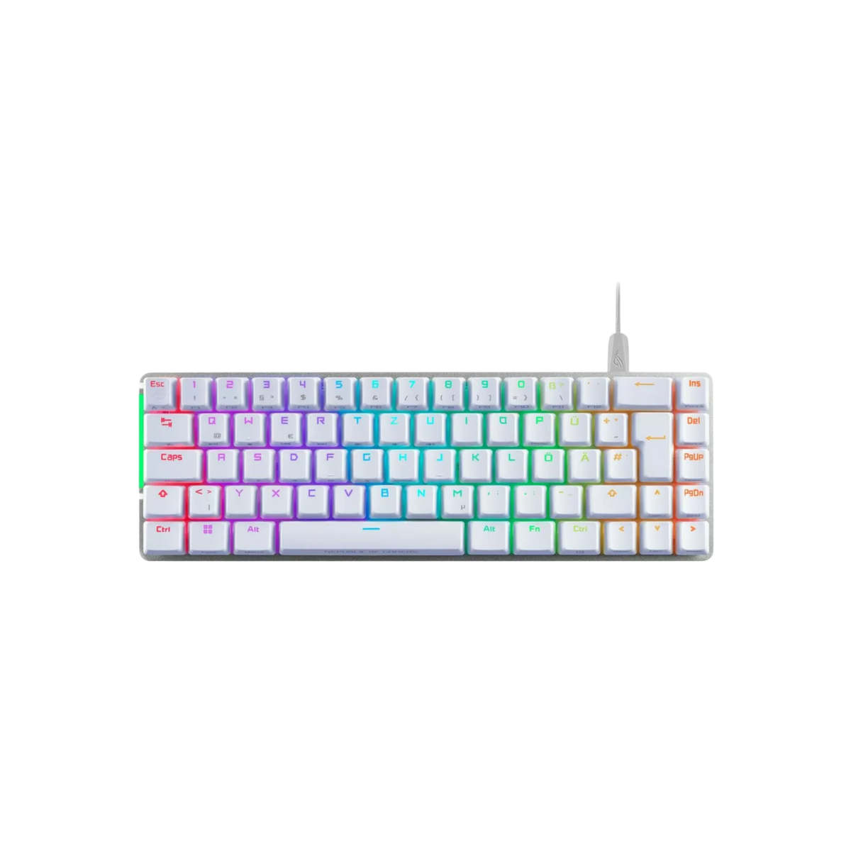 Klawiatura Asus ROG Falchion Ace Biały.