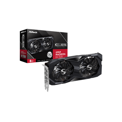 Karta graficzna Asrock Radeon RX 7600 Challenger OC 8GB GDDR6.