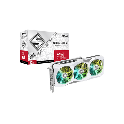 Karta graficzna Asrock Radeon RX 7700 XT Steel Legend OC 12GB GDDR6.