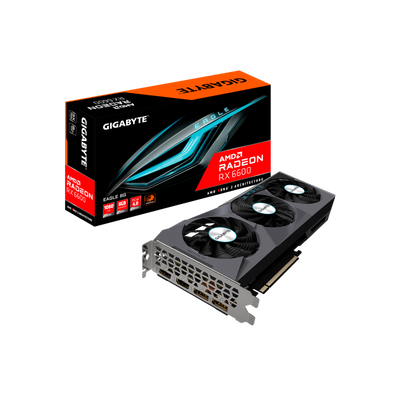 Karta graficzna Gigabyte Radeon RX 6600 EAGLE 8GB GDDR6.