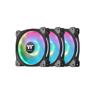 Wentylator Thermaltake Riing Duo 12 RGB Premium Edition Black (3 szt.).