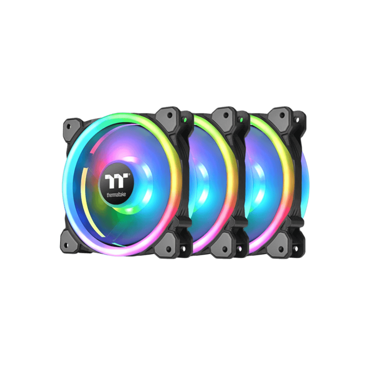 Wentylator Thermaltake Ring Trio 14 RGB Plus TT Premium Black (3 szt.).