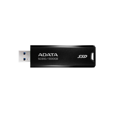 Dysk zewnętrzny SSD Adata SC610 1TB Czarny.