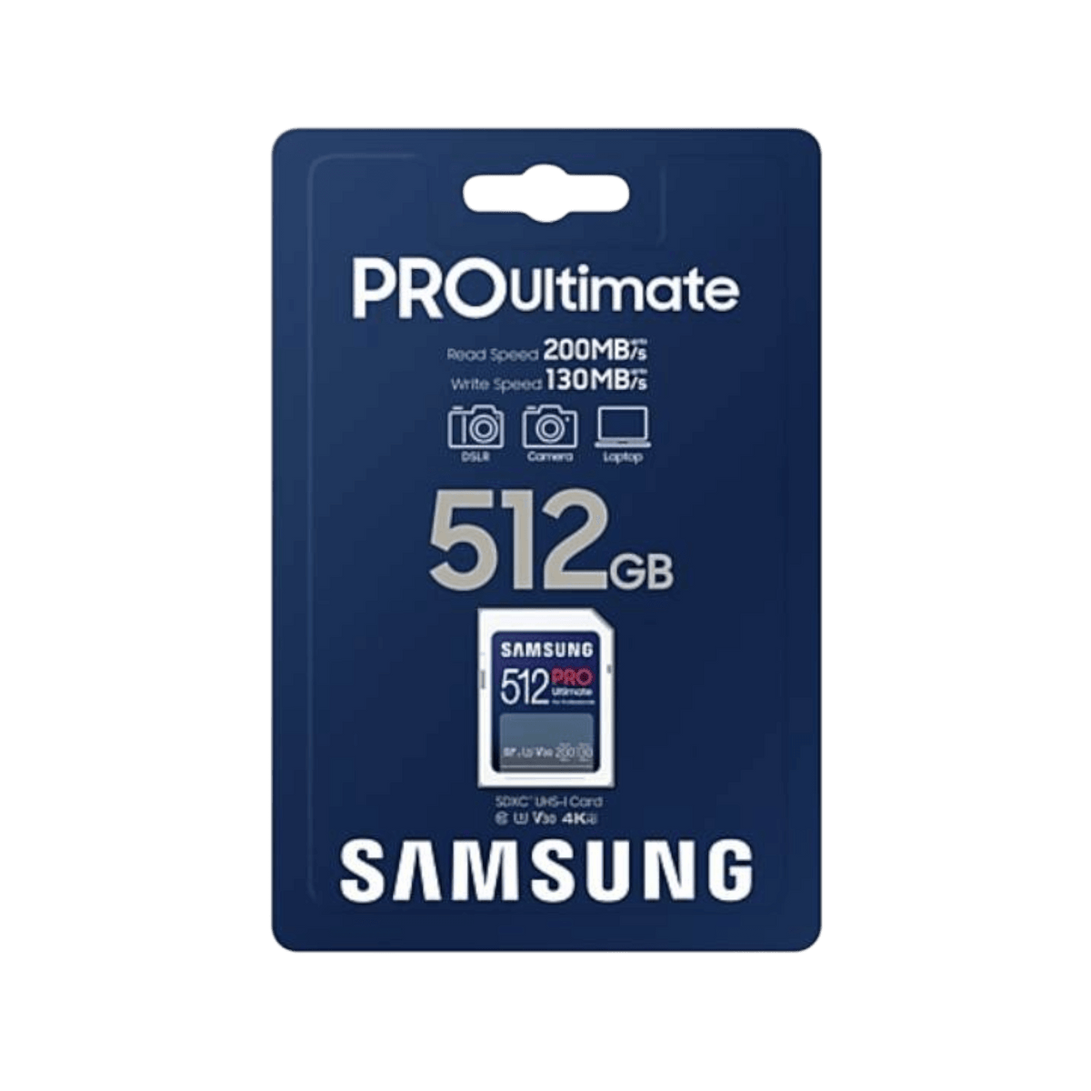 Karta pamięci SD Samsung PRO Ultimate 2023 SDXC UHS-I 512GB.