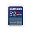 Karta pamięci SD Samsung PRO Ultimate 2023 SDXC UHS-I 512GB z czytnikiem.
