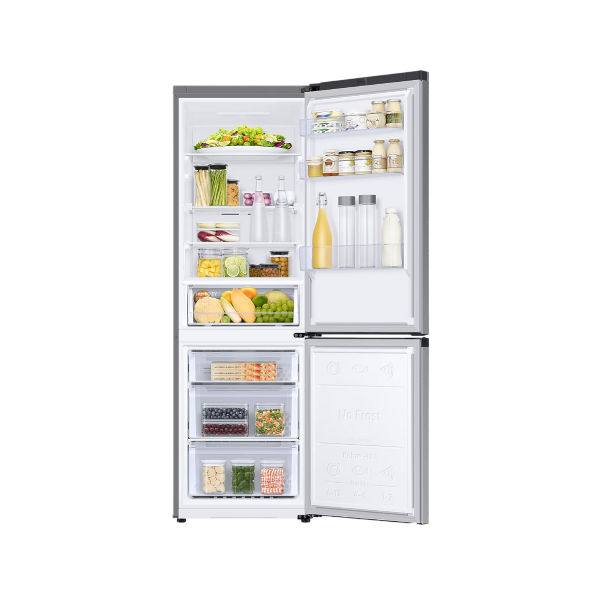 Lodówka wolnostojąca Samsung RB34C601DSA 185cm.