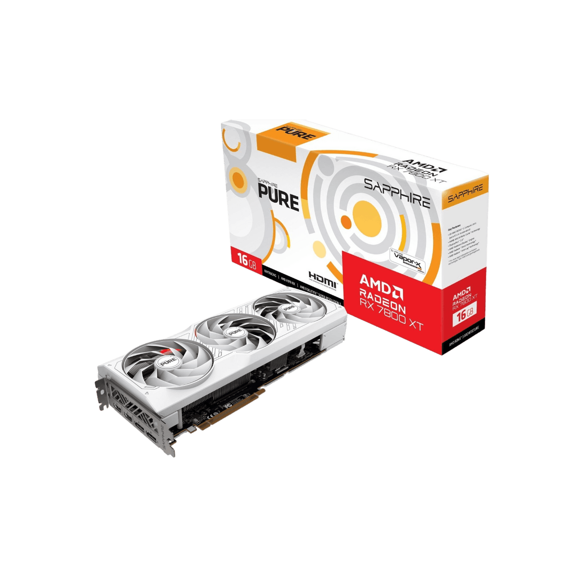 Karta graficzna Sapphire Pure AMD Radeon RX 7800 XT 16GB GDDR6.