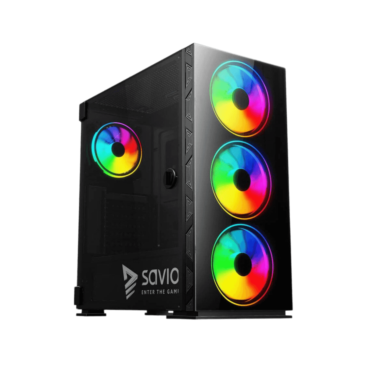 Obudowa Savio Prime X1 ARGB Glass.