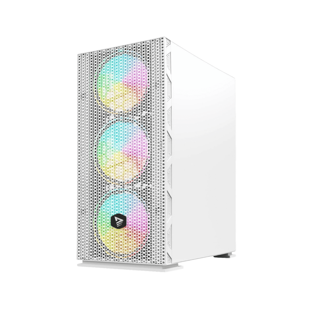 Obudowa Savio Raptor White X1 ARGB Mesh/Glass.
