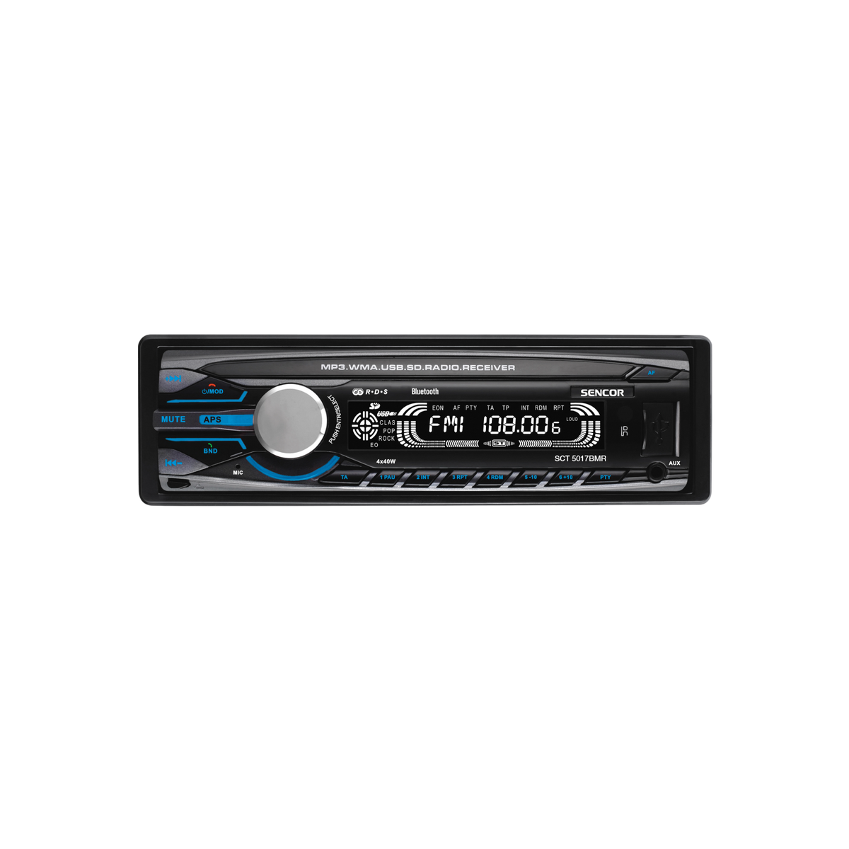 Radio samochodowe Sencor SCT 5017BMR.
