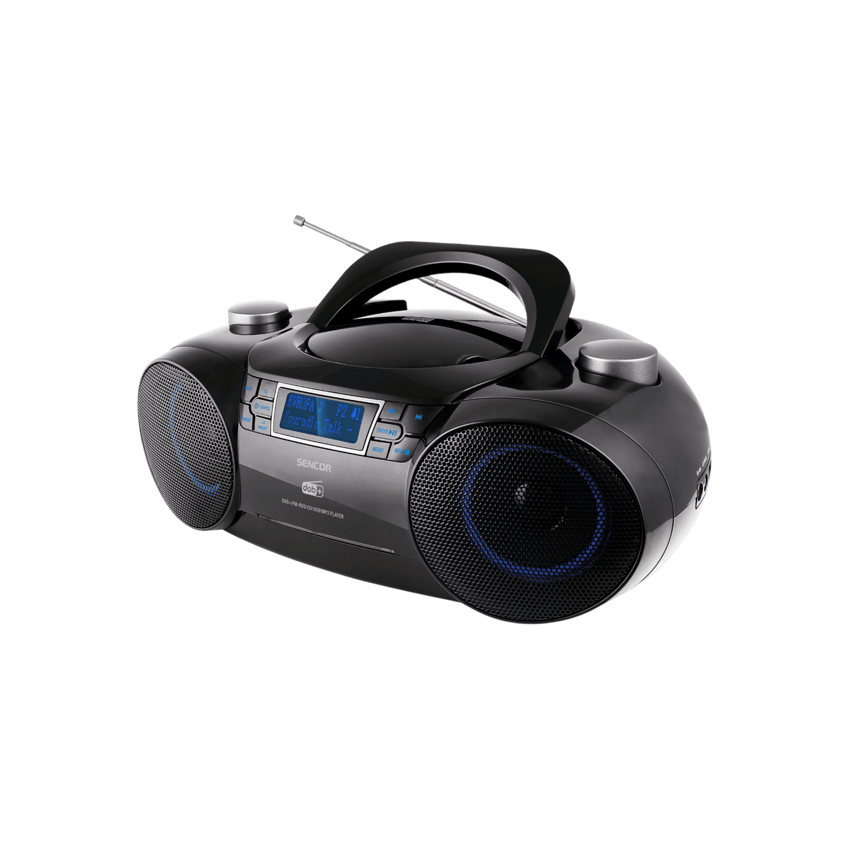 Radioodtwarzacz Boombox Sencor SPT 6500 CD/MP3/USB/SD Bluetooth DAB+.