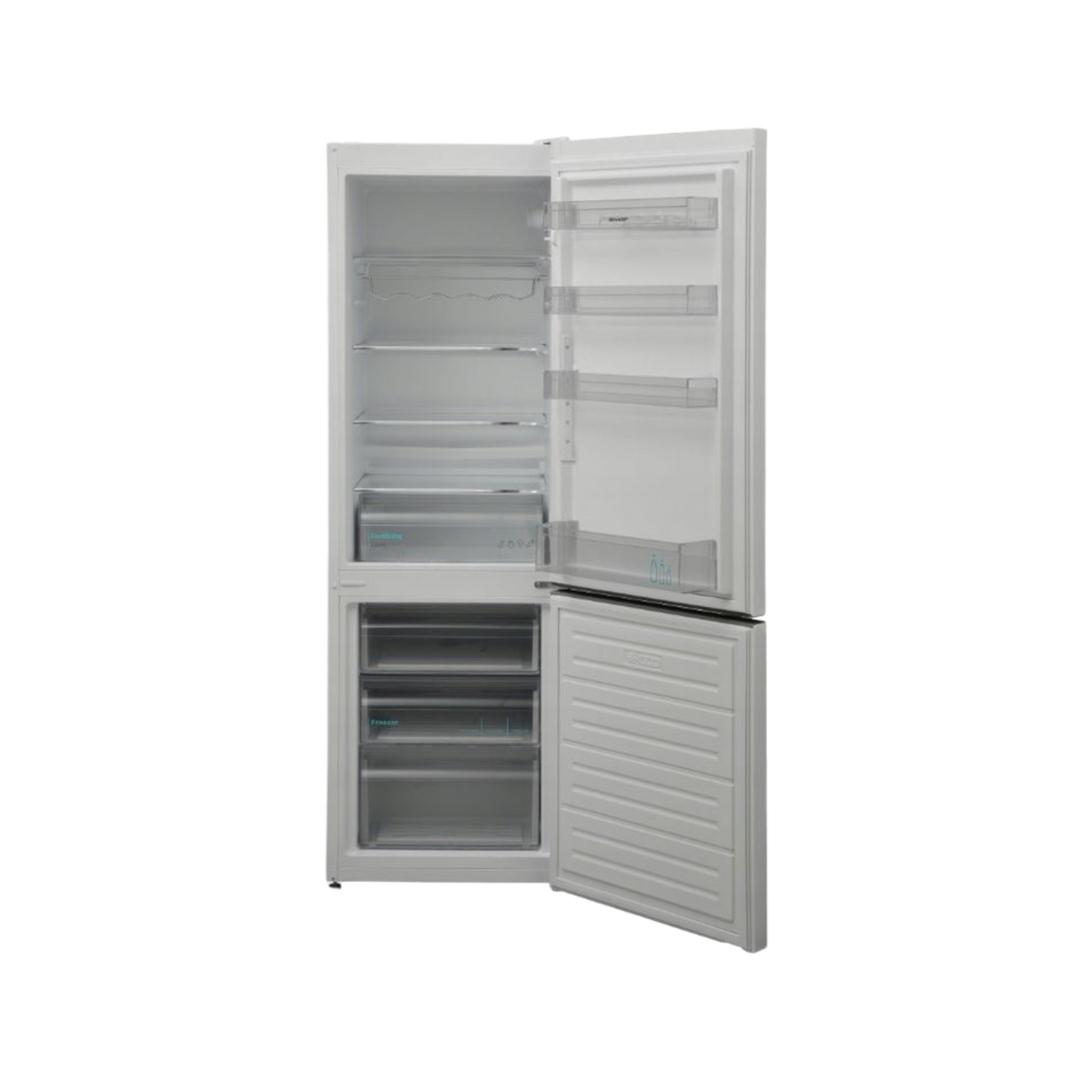 Lodówka wolnostojąca Sharp SJ-FBB04DTXWE-EU NanoFrost 170cm.