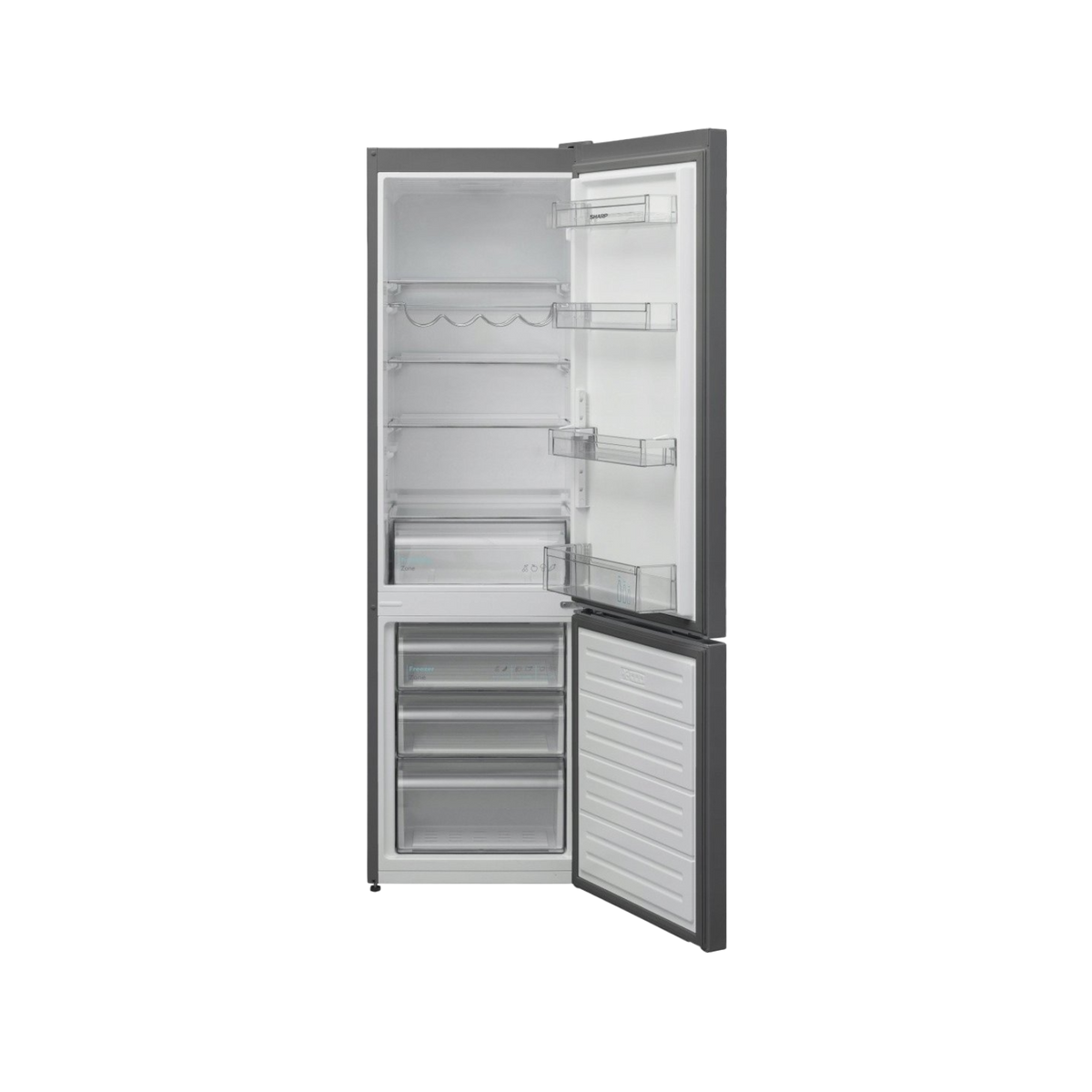 Lodówka wolnostojąca Sharp SJ-FBB05DTXLE-EU NanoFrost 180cm.