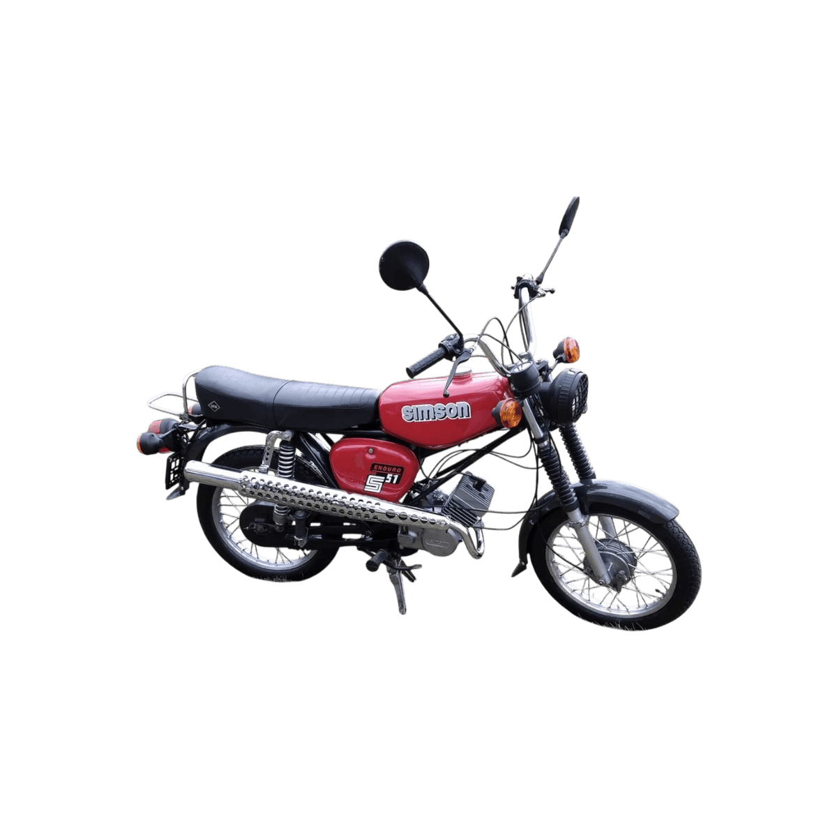 Motorower Simson.