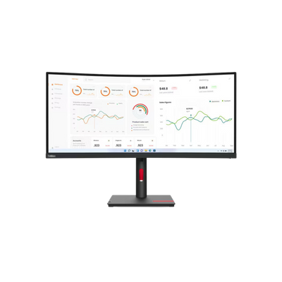 Monitor Lenovo T34w-30 34" VA UWQHD.