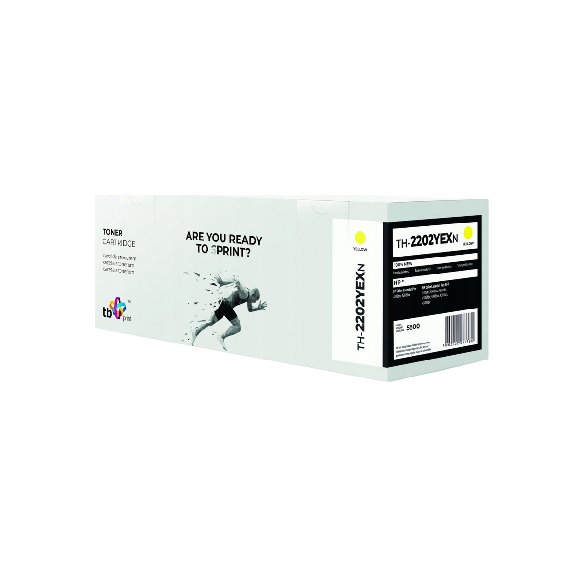 Toner TB Print do drukarki HP Color LaserJet Pro 4202 / 4302 / 4303 W2202X TH-2202YEXN Żółty (Yellow) 5.5K.