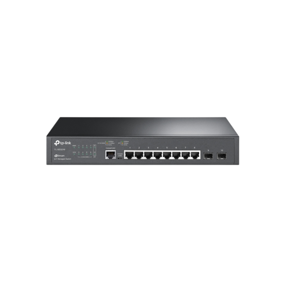 Switch zarządzalny TP-LINK Omada TL-SG3210 L2+ JetStream 8xGbE 2xSFP.