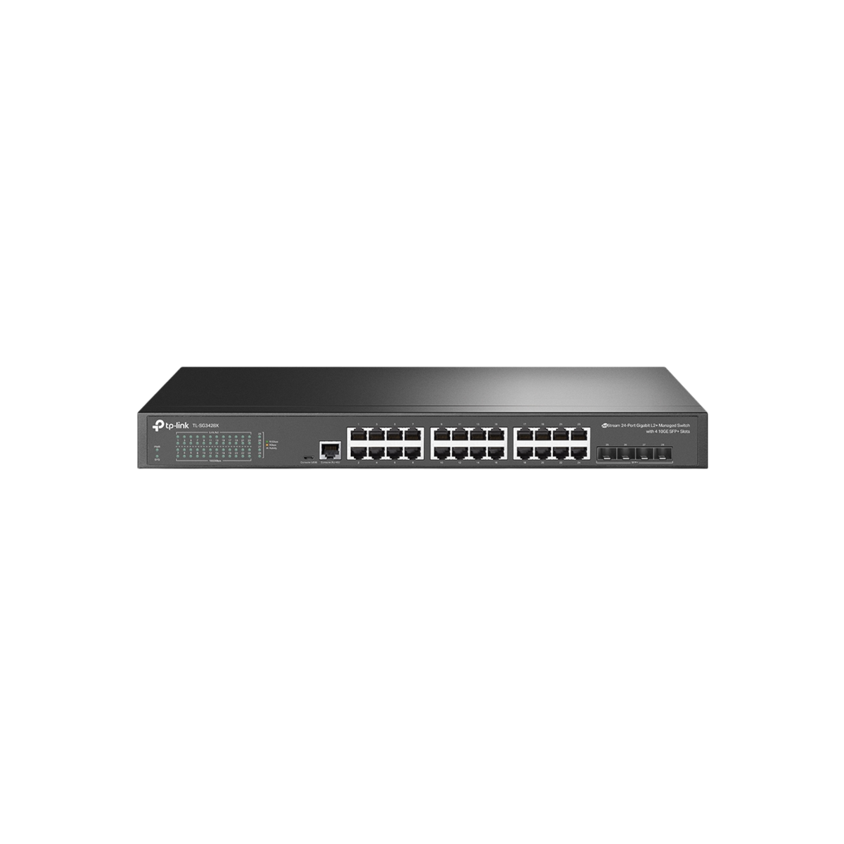 Switch zarządzalny TP-LINK Omada TL-SG3428X L2+ JetStream 24xGbE 4xSFP+.