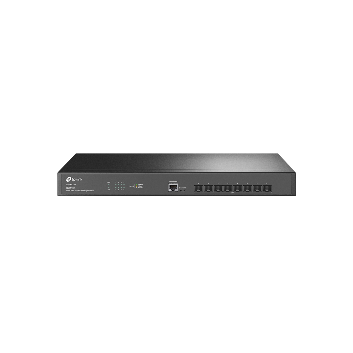 Switch zarządzalny TP-LINK Omada TL-SX3008F L2+ JetStream 8xSFP+ 10GE.
