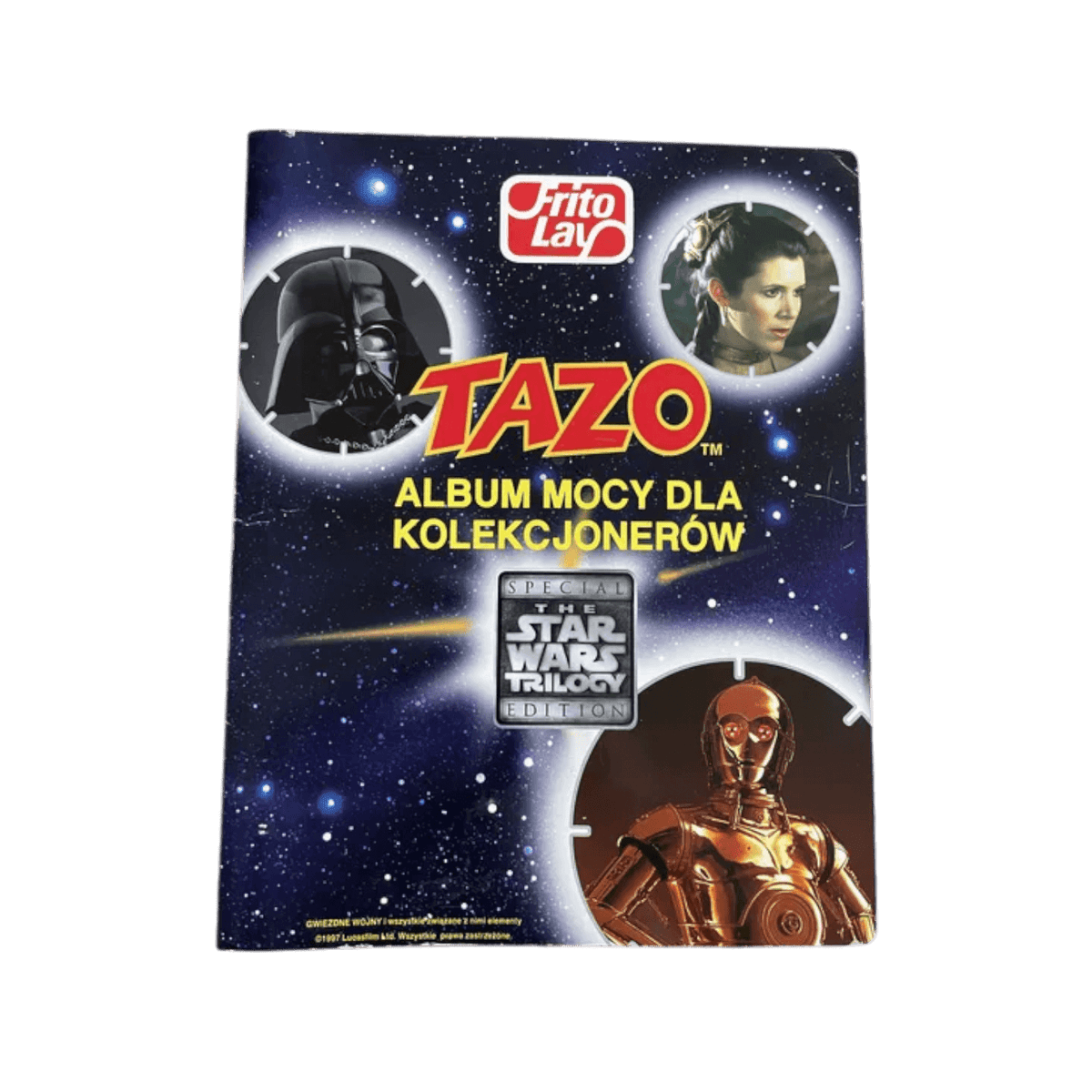 Tazos Star Wars z Cheetos i Lay's.