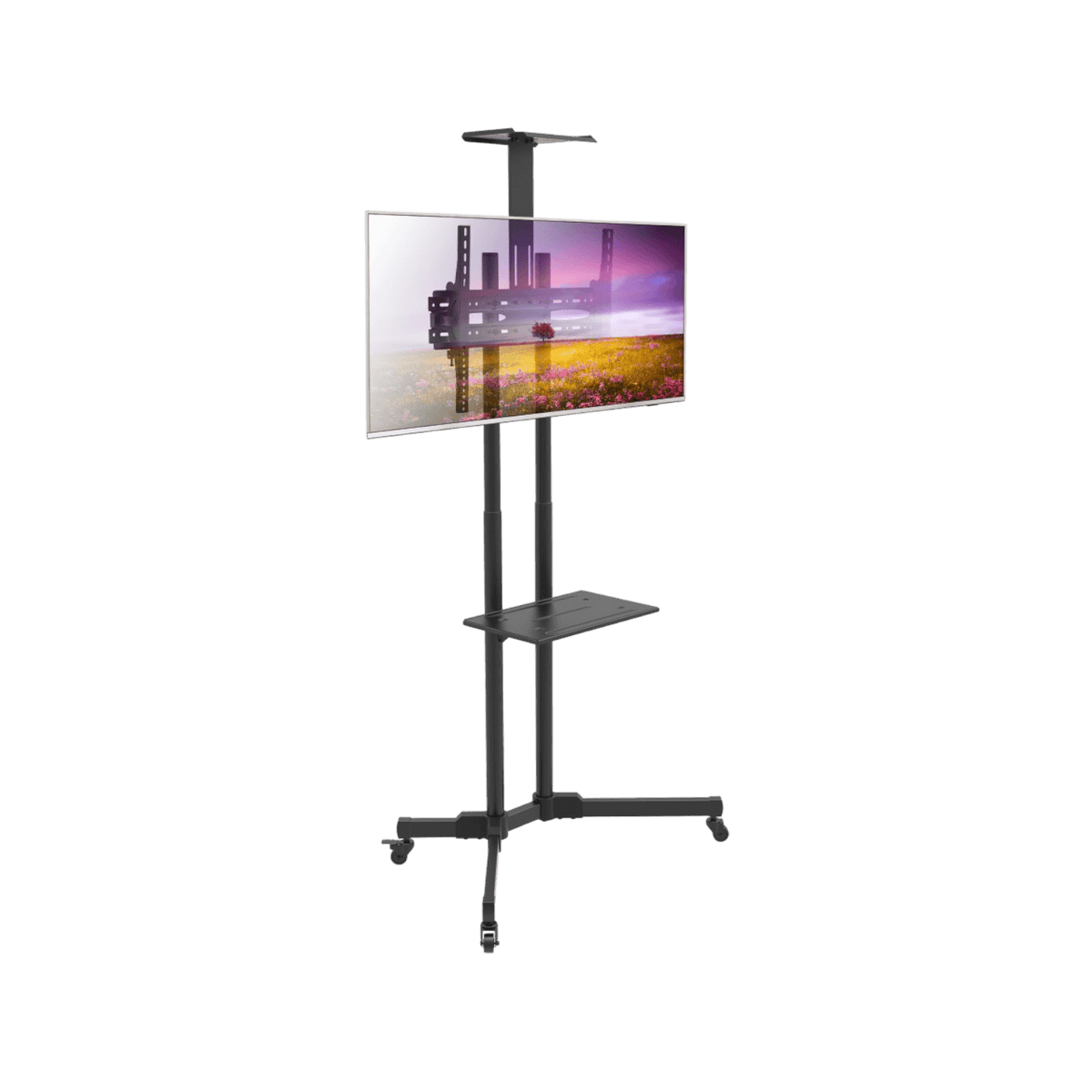 Stojak podłogowy z półką do TV Techly ICA-TR216T 37 – 70" VESA 70kg.