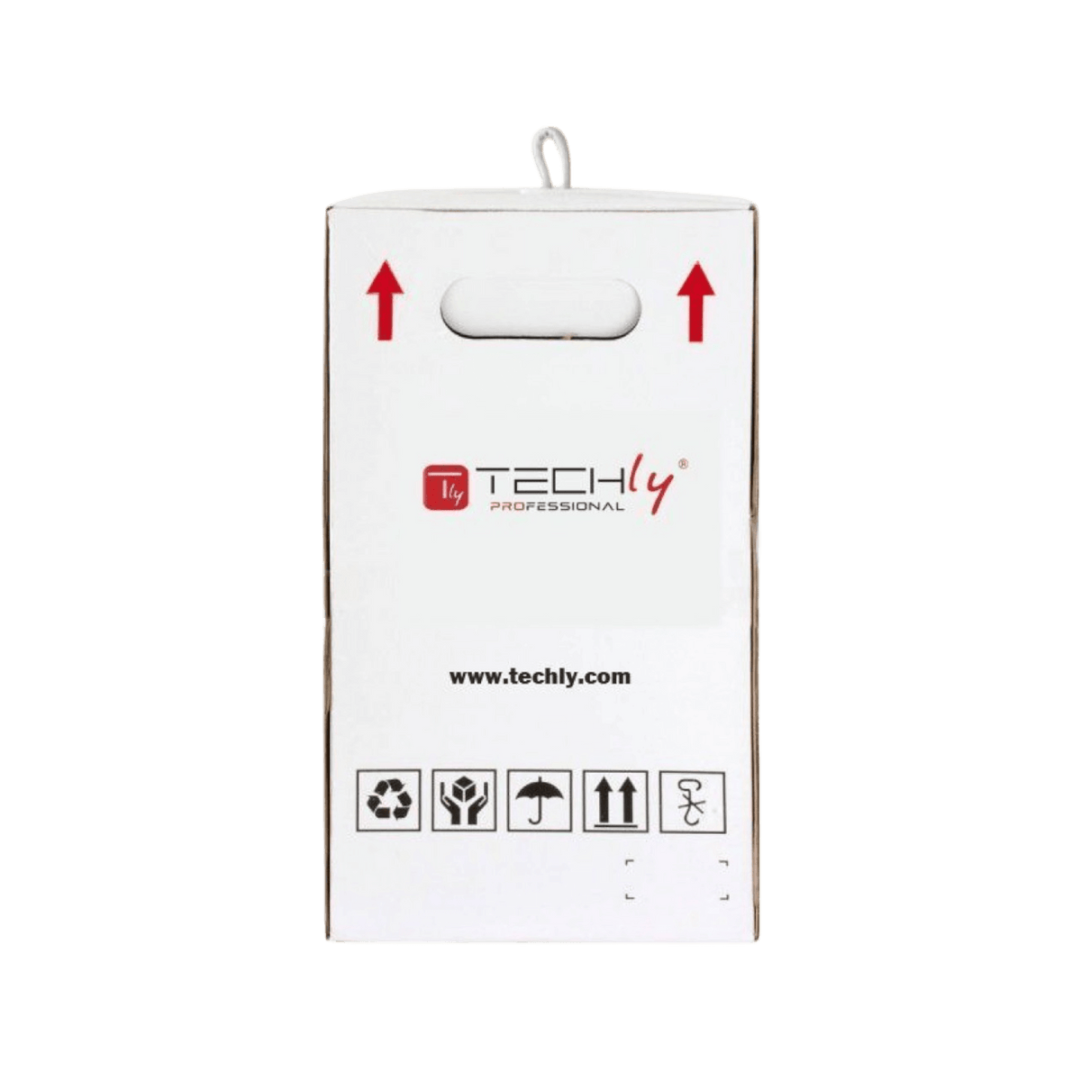 Kabel sieciowy skrętka Techly U/UTP Kat.5e Linka Miedź 305m Szary.