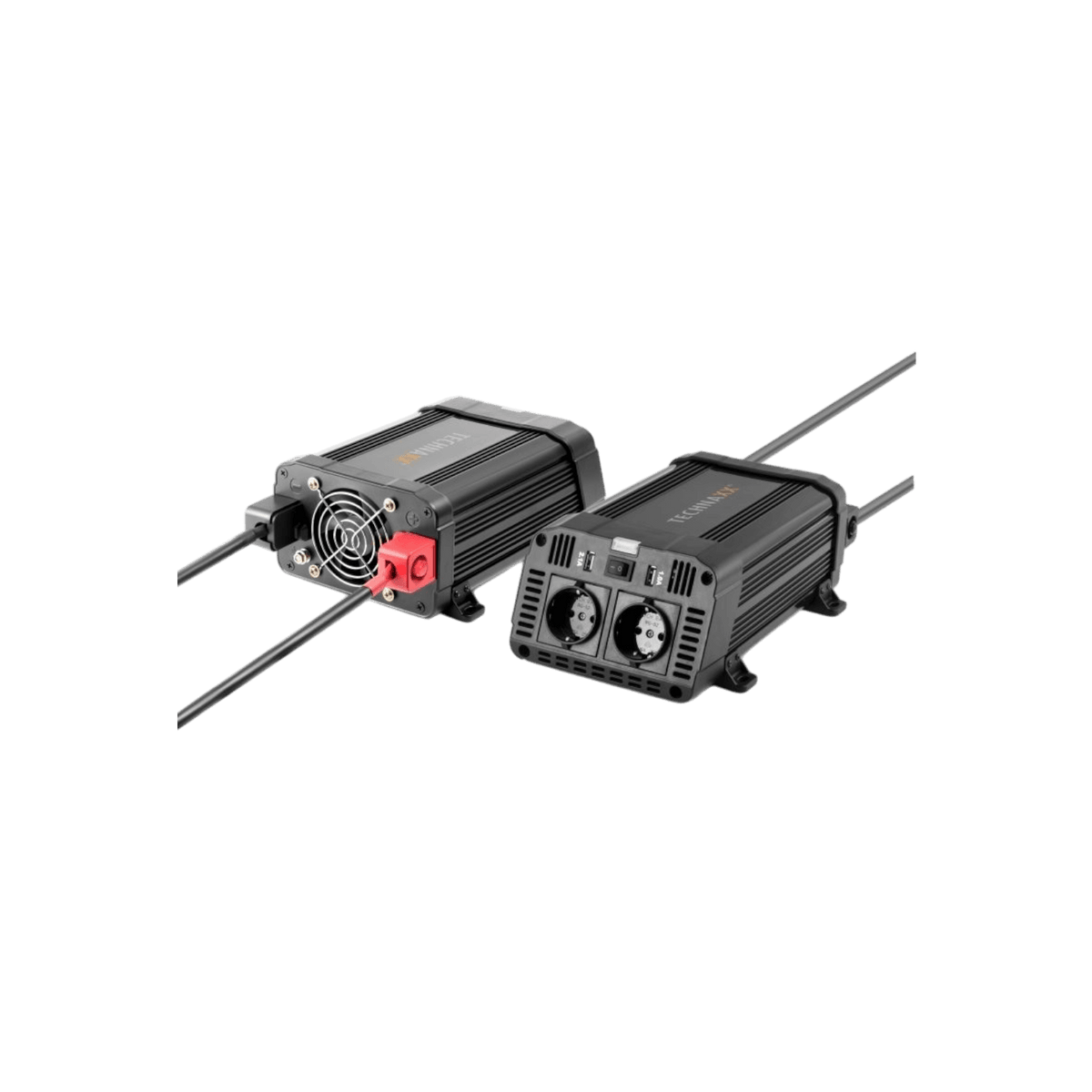 Przetwornica Technaxx TE16 12V na 230V 1200W Modyfikowana sinusoida.
