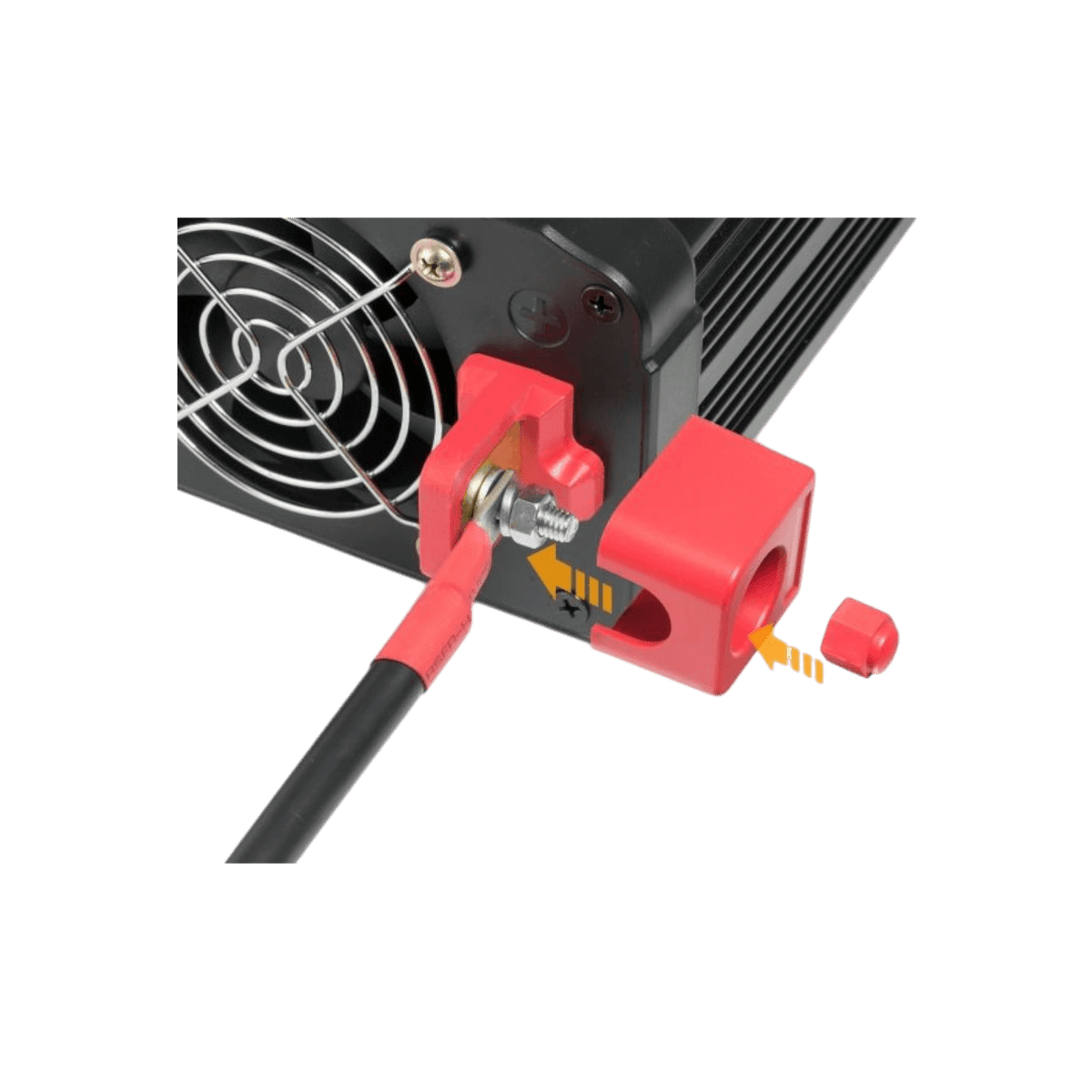 Przetwornica Technaxx TE16 12V na 230V 1200W Modyfikowana sinusoida.
