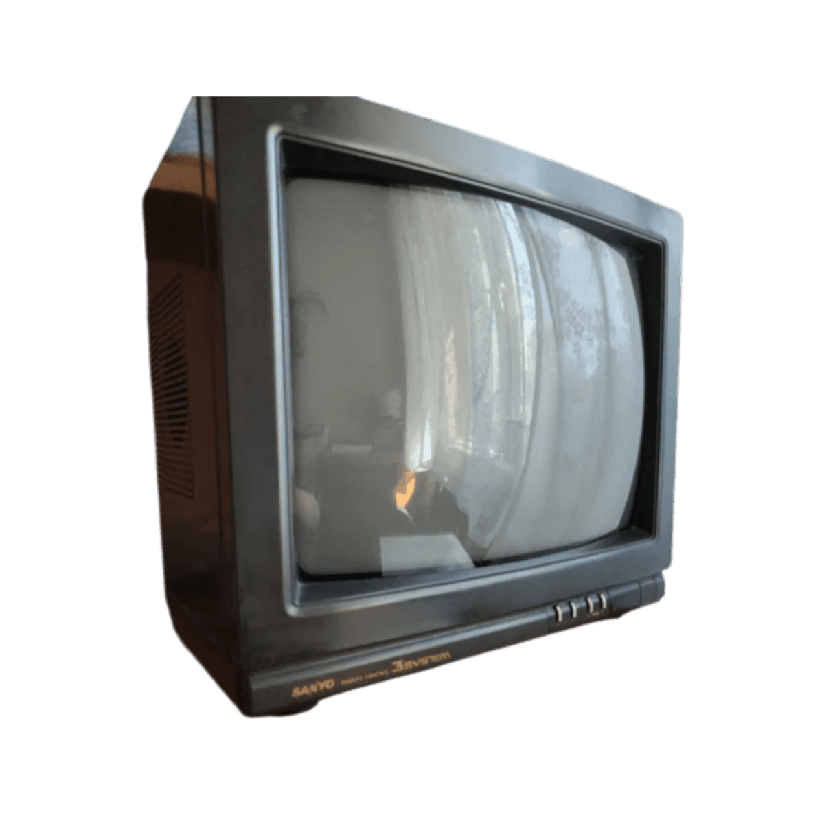 Telewizor kineskopowy.