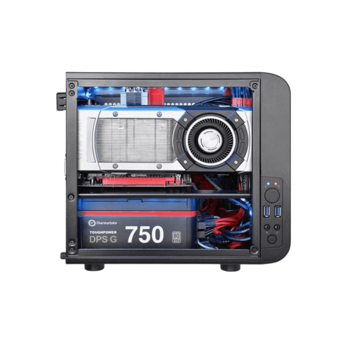 Obudowa Thermaltake Core V1 Czarny.