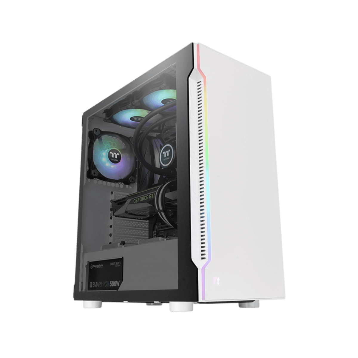Obudowa Thermaltake H200 TG Snow RGB.