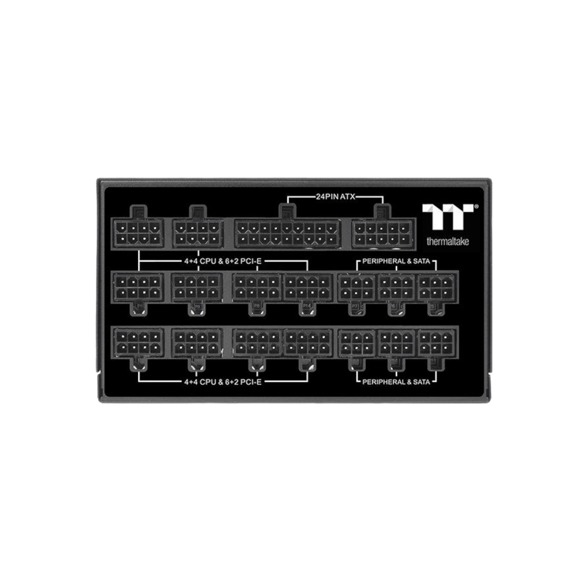 Zasilacz komputerowy Thermaltake Toughpower TF1 1550W 80 Plus Titanium.
